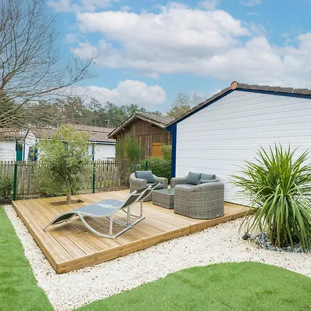 Ferienhaus Mimizan, Cottage Avec Piscines & Spa Proche Plage Bias (Landes)